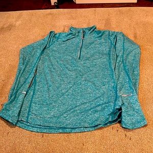 Turquoise Nike Jogging Long Sleeve